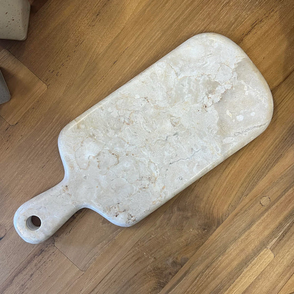 Travertine Serving Paddle Board