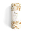 Baby Swaddle / Organic Muslin Wrap - Desert Palms