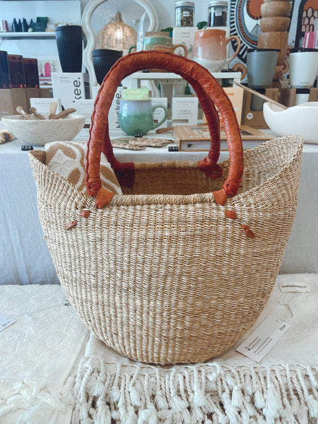 Basket - Handwoven Natural