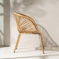 Rattan Armchair in Natural